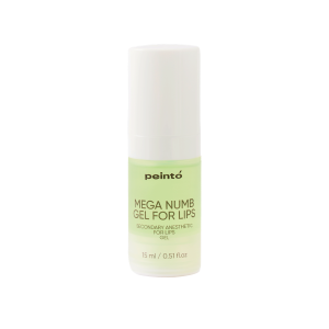 Вторичный охлаждающий гель для губ PEINTO MEGA NUMB GEL FOR LIPS 15 мл